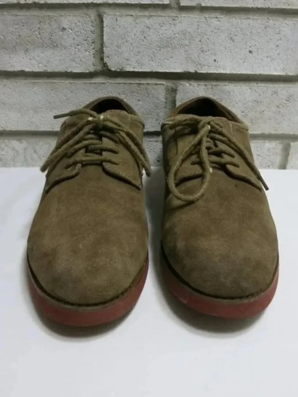 Bass Suede Leather Casual Dress Oxfords Comfort Shoes Men's Size 9 M